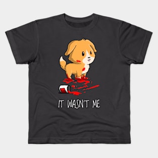 It Wasn't Me Kids T-Shirt